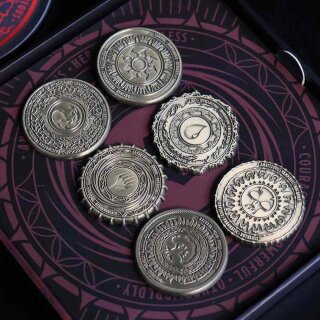 Magic the Gathering set of 6 Limited Edition Mana Symbol Pin Badges
