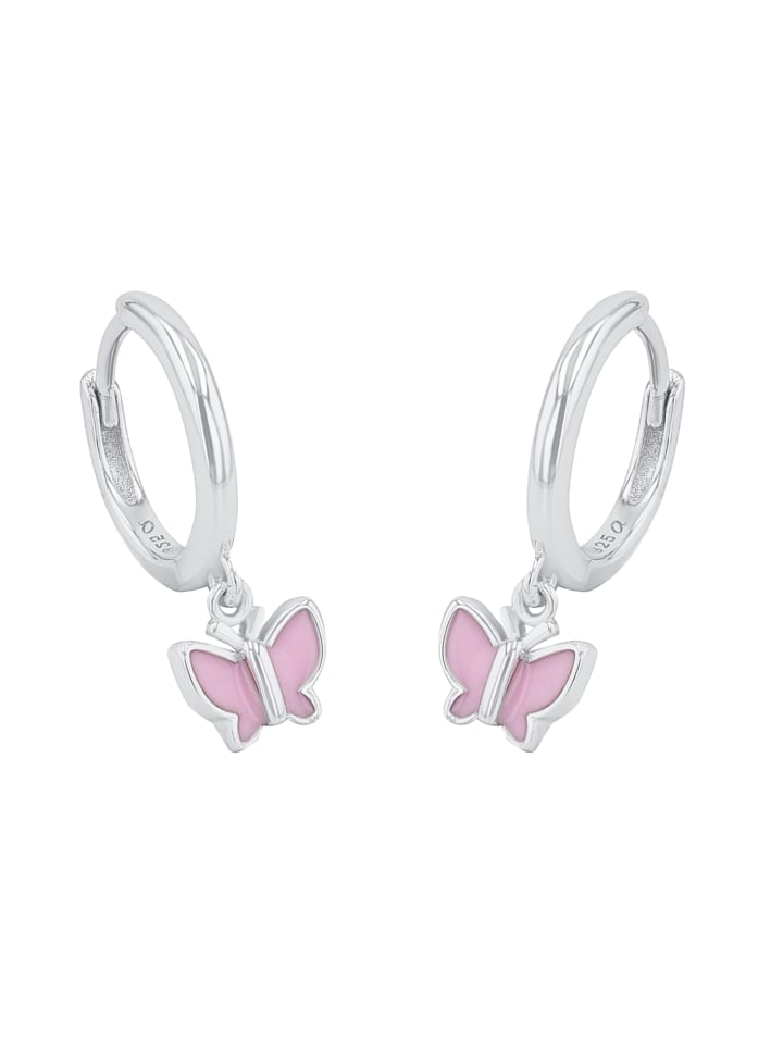 Prinzessin Lillifee Creolen Silber 925, rhodiniert in Rosa günstig kaufen onesize