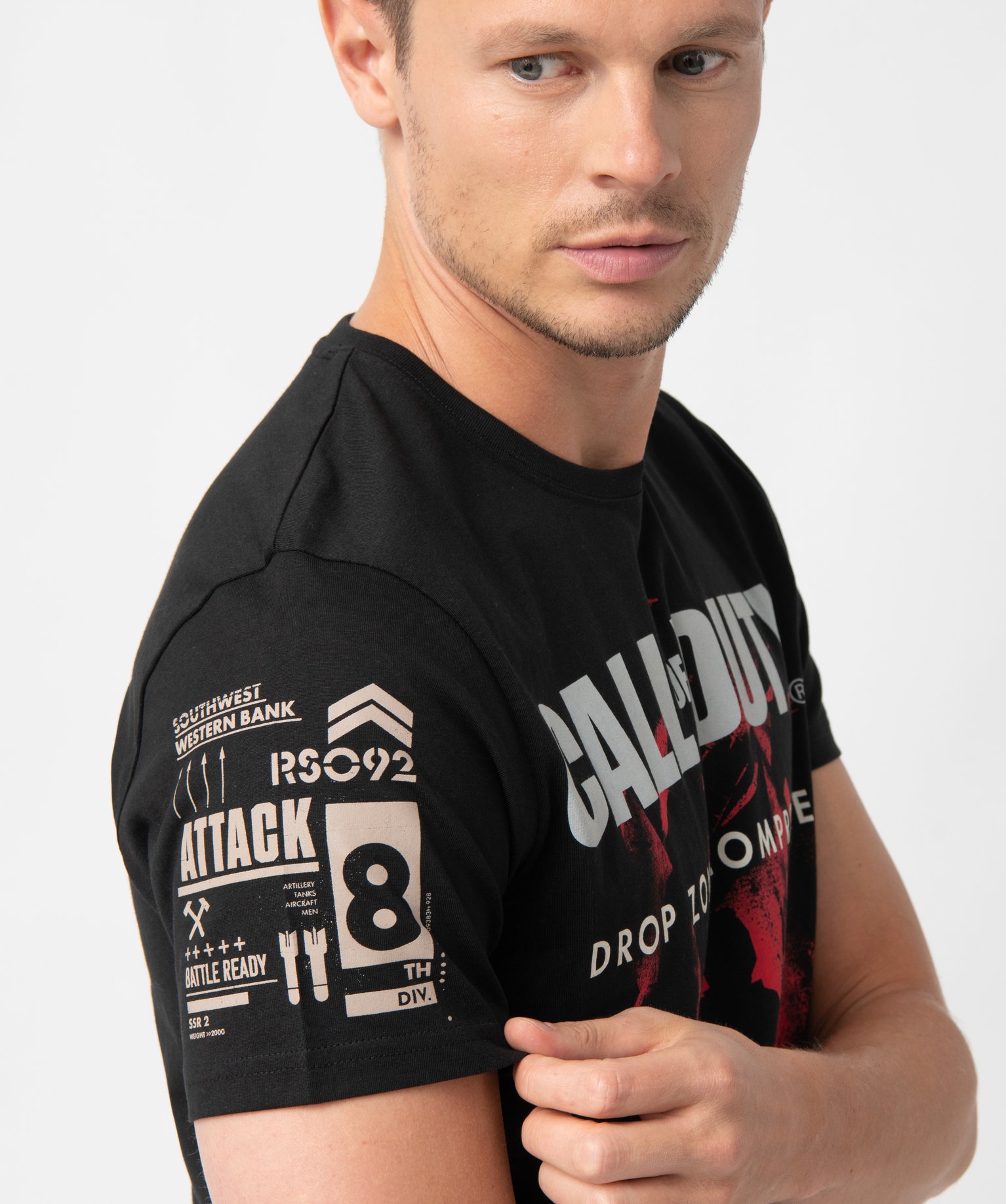 Tee-shirt homme avec motif XXL - Call of Duty noir | GEMO