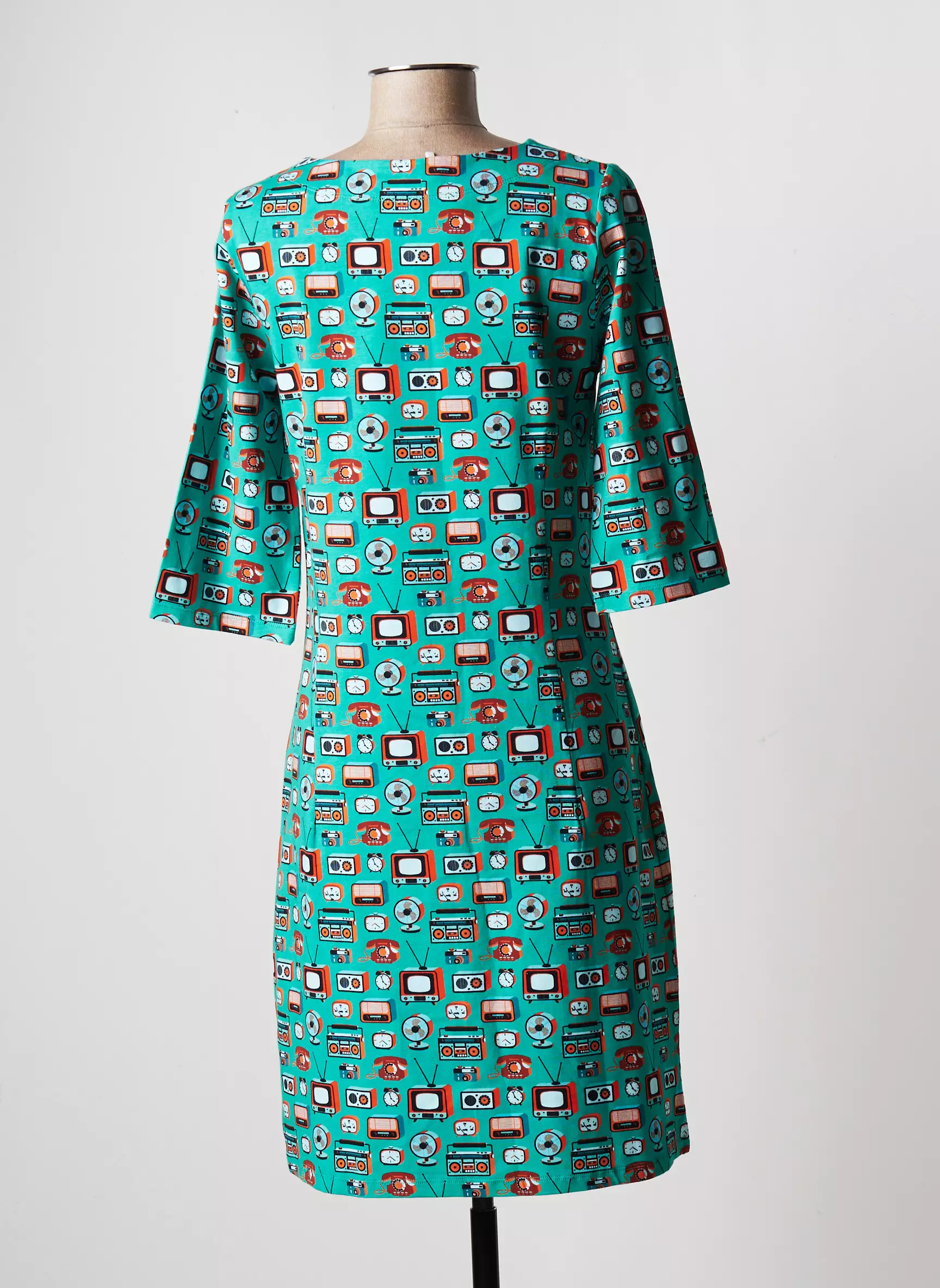 Cissi Och Selma Robes Mi Longues Femme couleur vert