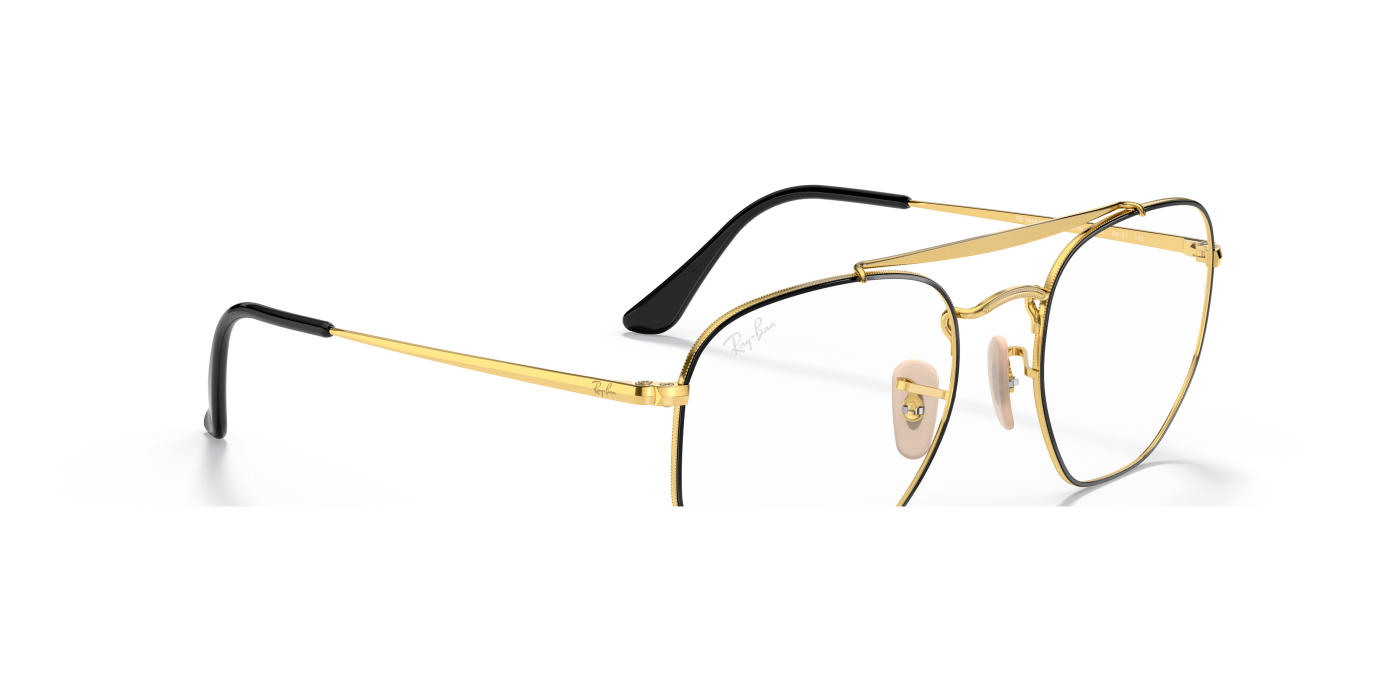 MARSHAL OPTICS - Negru lucios pe auriu