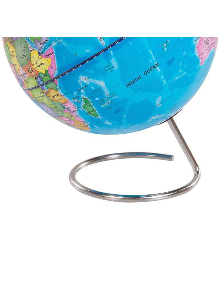 Beliani Globus CARTIER in Bunt/Blau - (W) 25 x (H) 29 x (L) 25 cm günstig kaufen onesize