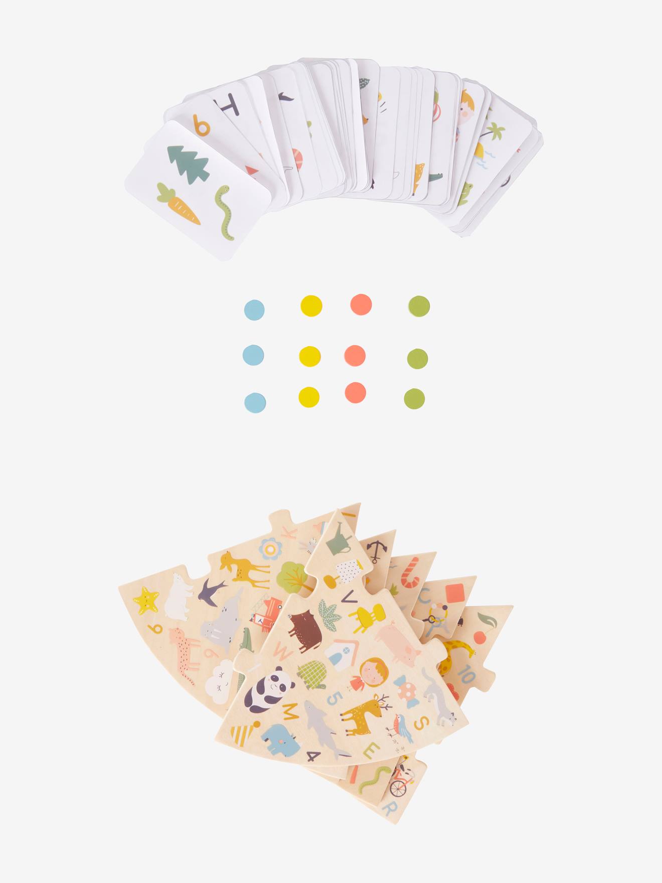 Jeu Retrouve-le vite ! en bois FSC® multicolore