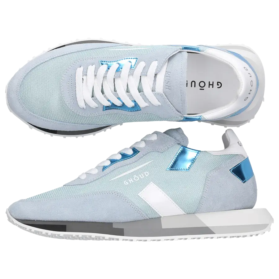 GHOUD - Sneaker low RUSH Veloursleder - blau