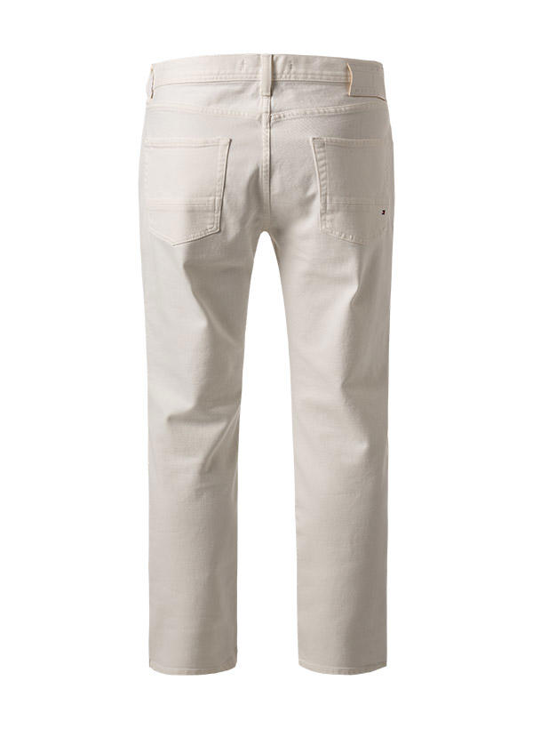 Tommy Hilfiger, Jeans, Staight Fit, Baumwoll-Stretch, creme
