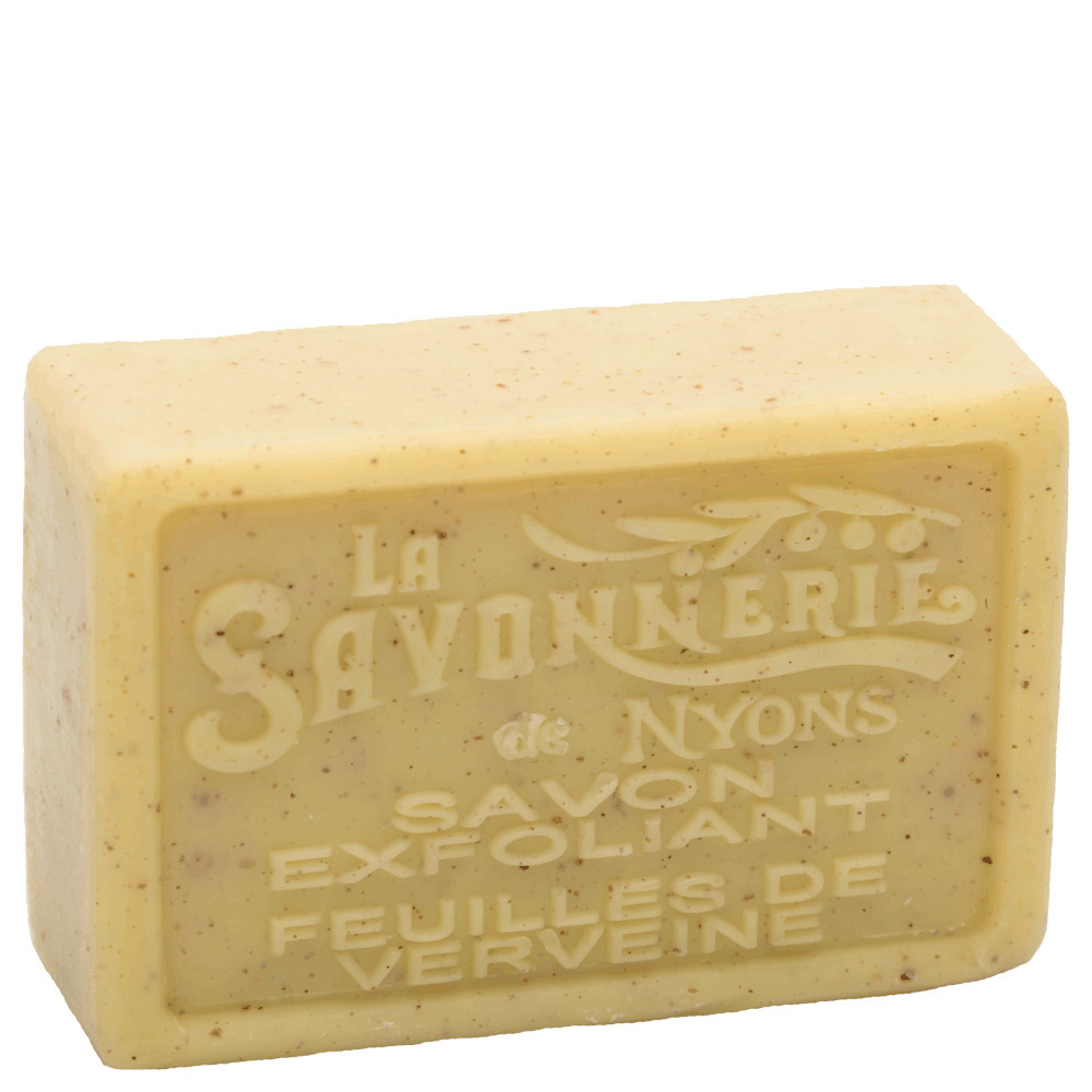 La savonnerie de nyons Savon Exfoliant 100g aux Feuilles de Verveine Savon