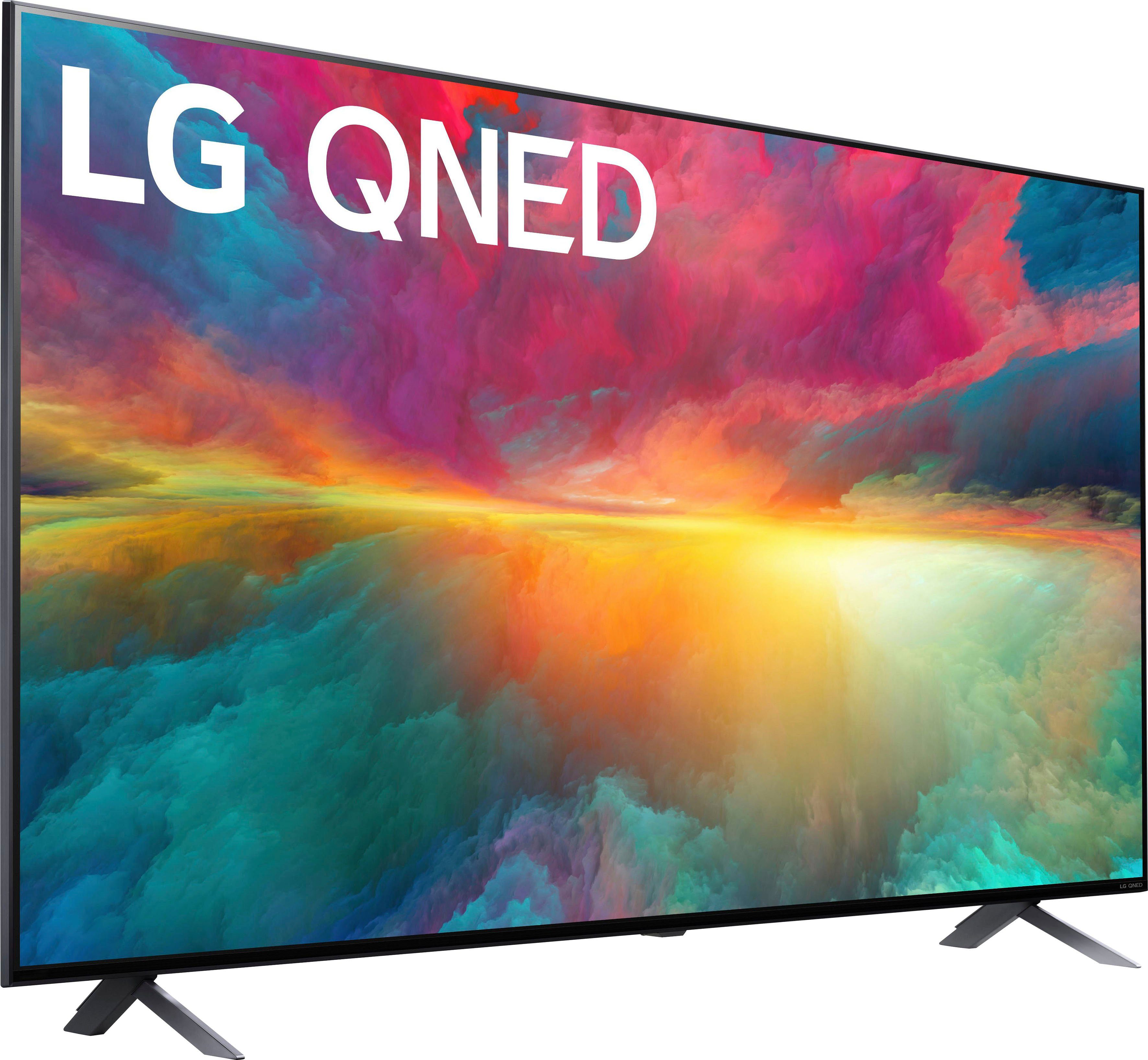 LG 55QNED756RA QNED-Fernseher (139 cm/55 Zoll, 4K Ultra HD, Smart-TV, QNED,α5 Gen6 4K AI-Prozessor,HDR10,HDMI 2.0,Single Triple Tuner)