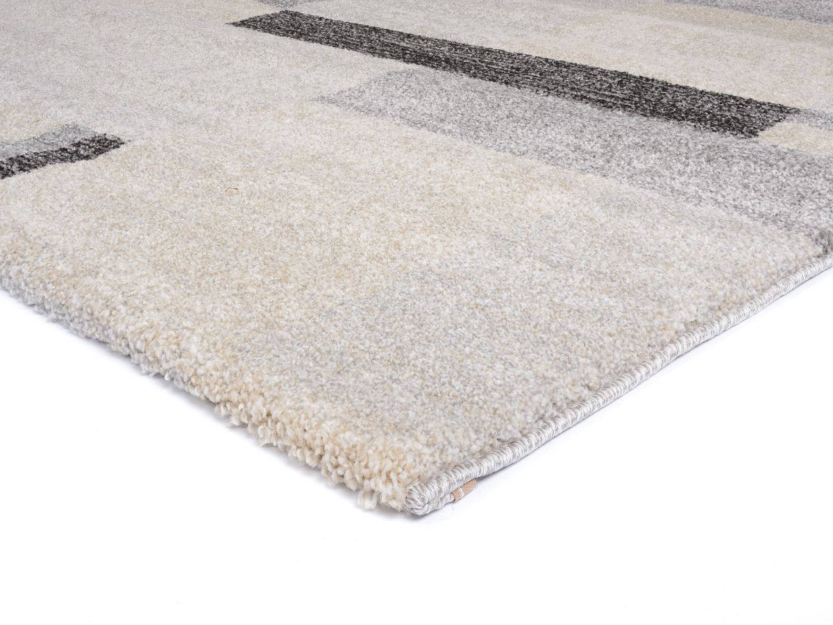 Webteppich Castle Diamant Grau-Mix 160 x 230 cm