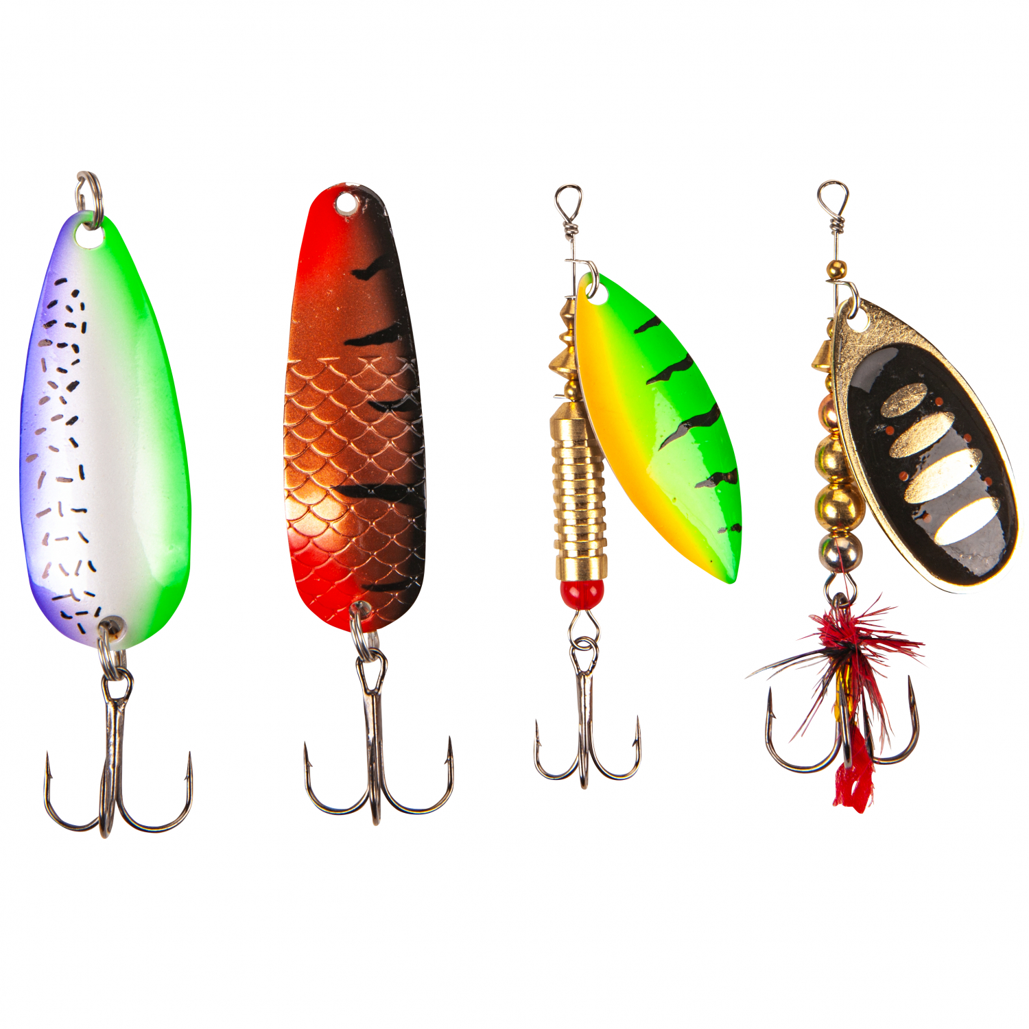 Sänger Hecht Blinker + Spinner Set