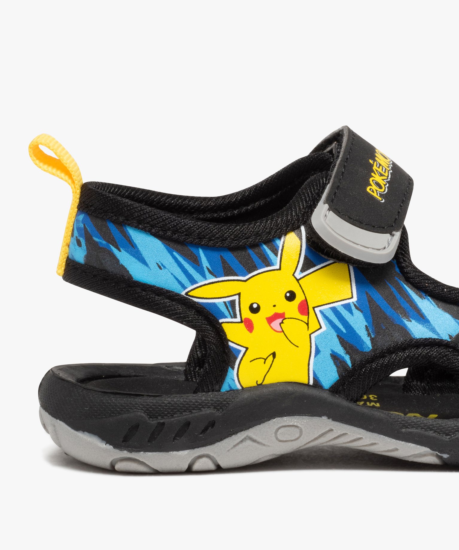 Sandales sport Garçon à scratch Pikachu - Pokémon bleu | GEMO