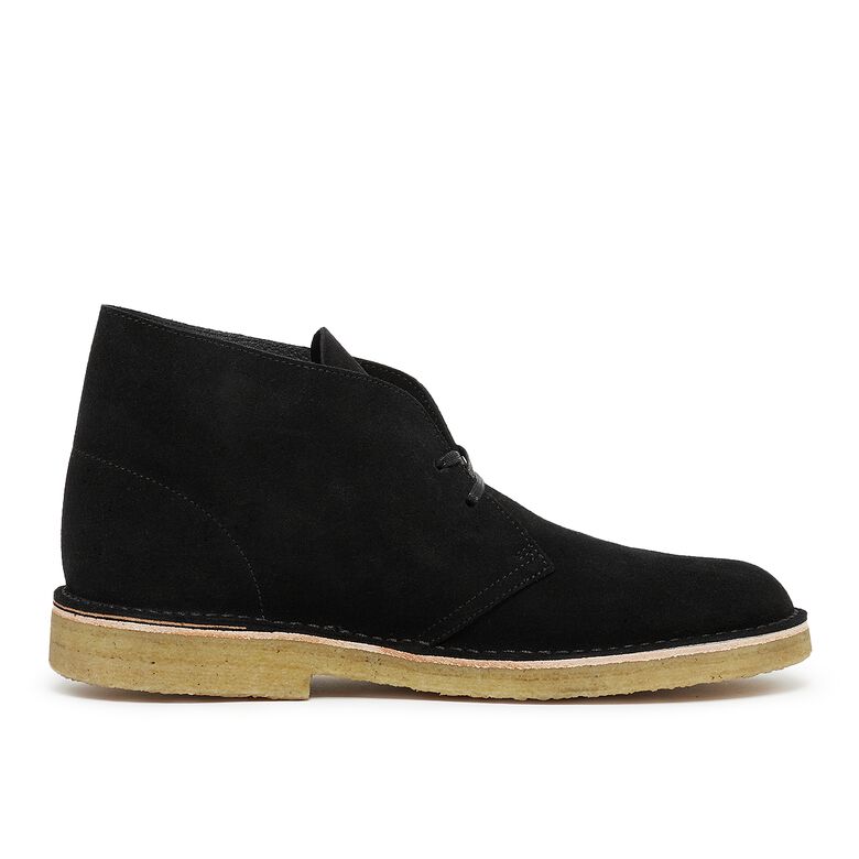 Clarks Desert Boot Suede black/gum