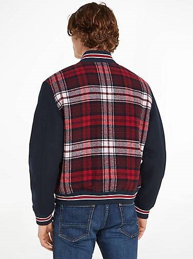 TOMMY HILFIGER Herren Bomberjacke VARSITY mit Wolle