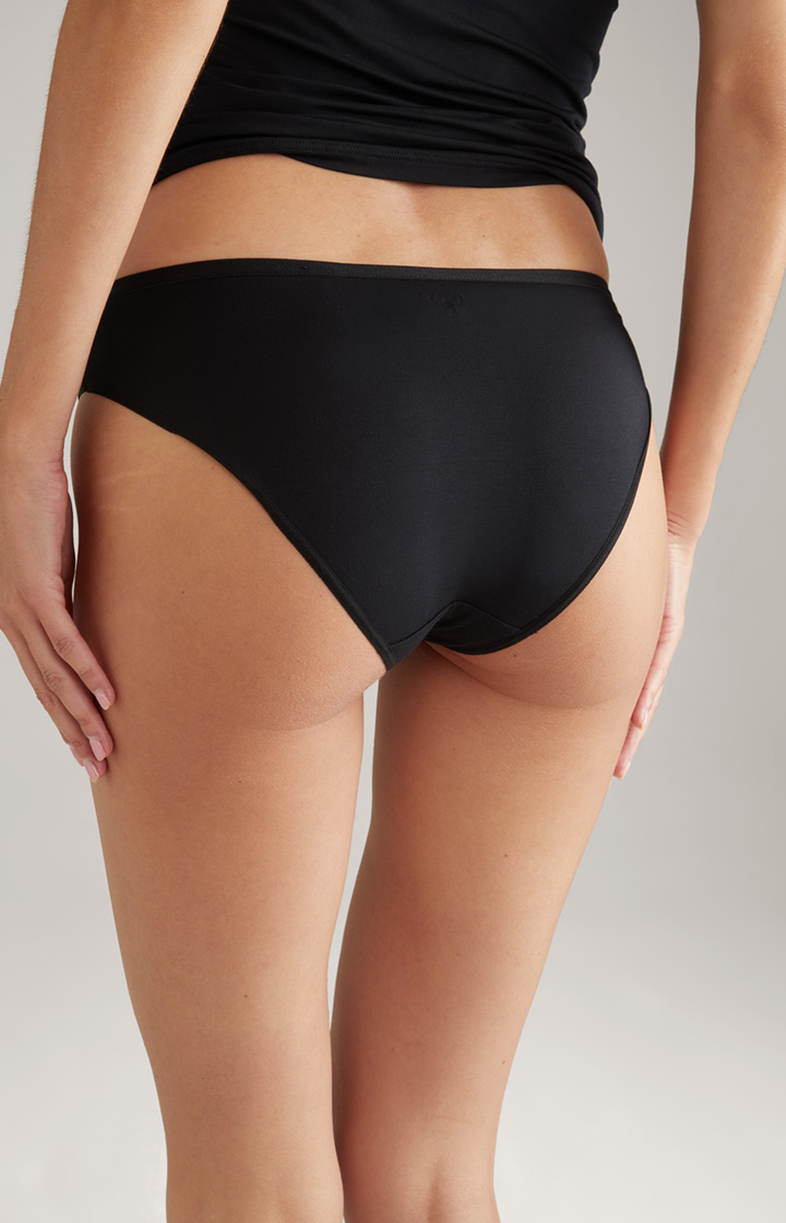 Modal-Bikini-Slip in Schwarz