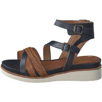 Tamaris Sandale in blau