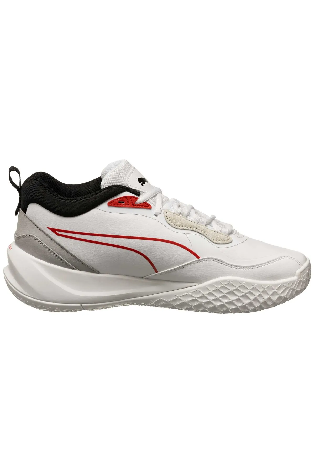 Puma  Basketballschuhe - Weiß - Flacher Absatz