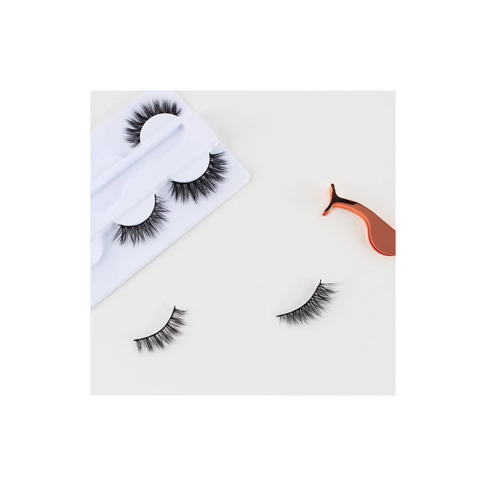 Oh My Lash ! Ensemble Faux Cils en Vison - 4pcs cils artificiels