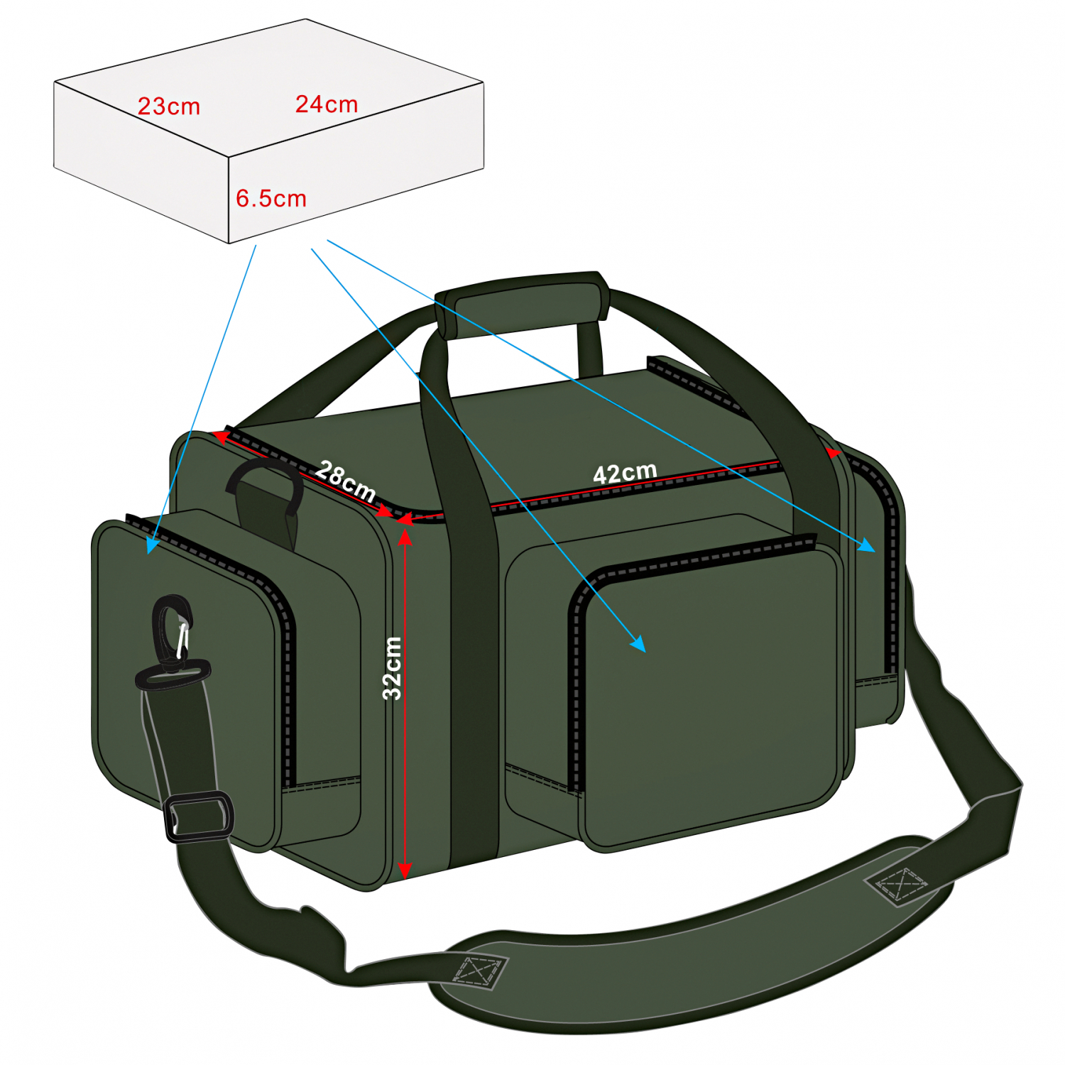 Pelzer Hold All Box Bags