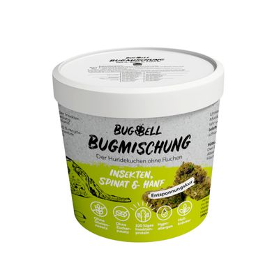 BugBell BugMischung Adult Insekten, Spinat und Hanf