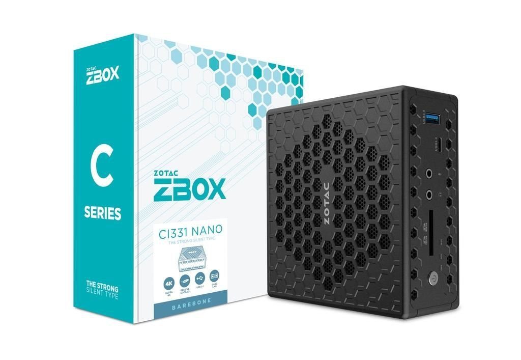 Zotac ZOTAC Barb ZOTAC ZBOX CI331 NANO,mini-pc N5100 Barebone-PC