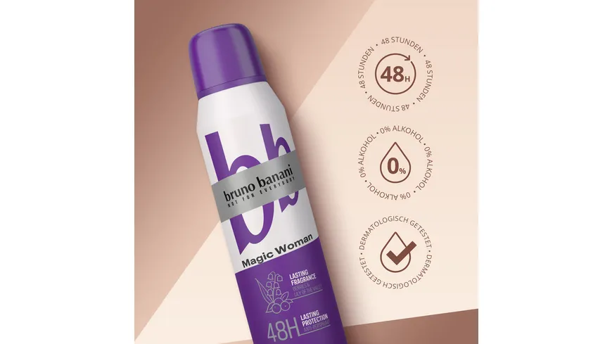 bruno banani Antitranspirant Magic Woman 150 ml