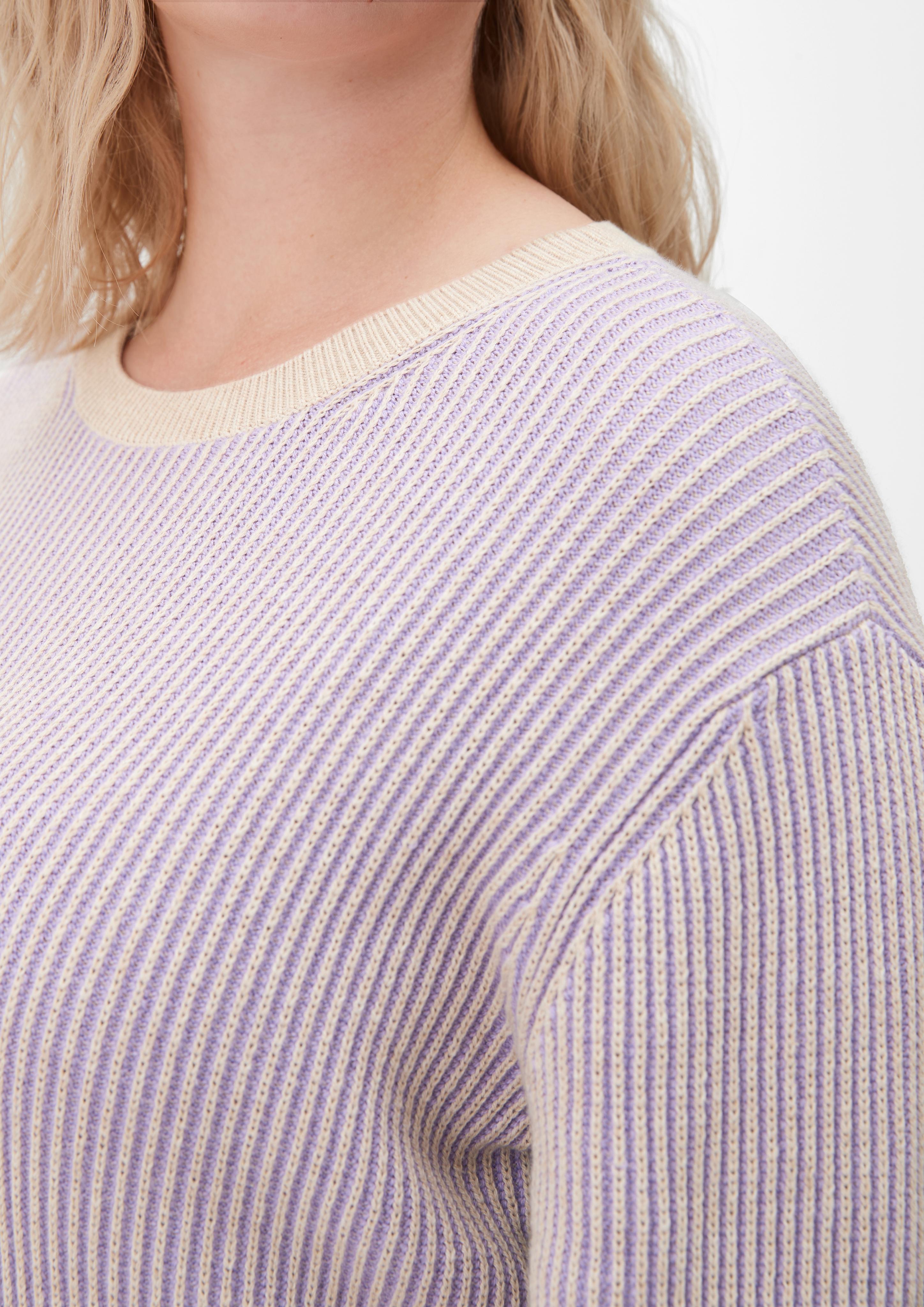 Feinstrickpullover mit V-Neck  2122009-47W1