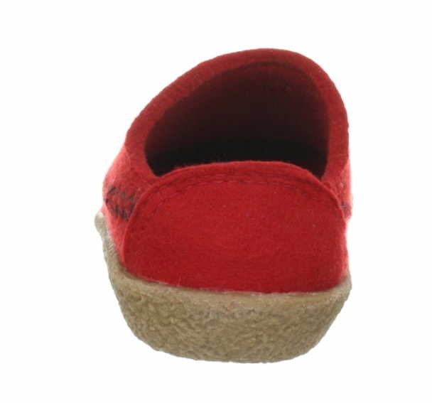 HAFLINGER Hausschuhe rot