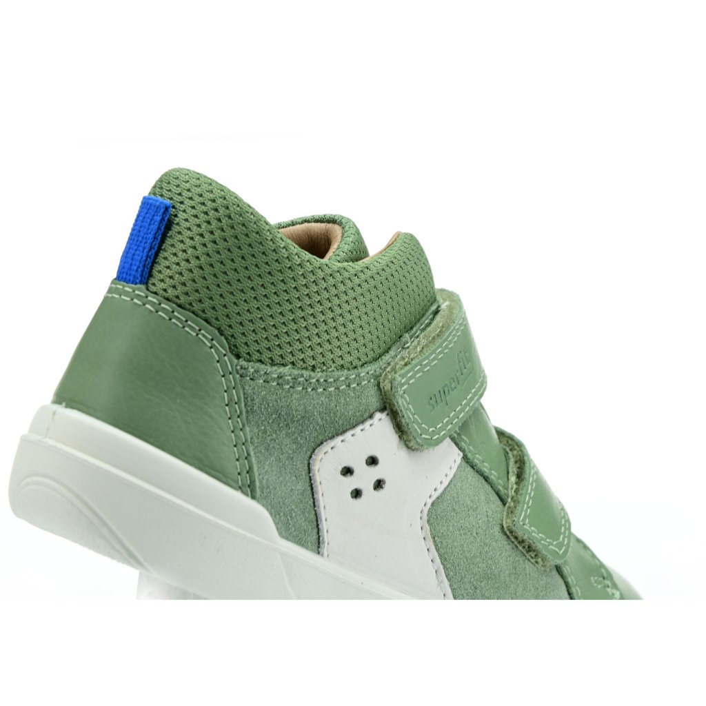 Superfit Superfree Nappa Green/White Barfußschuhe