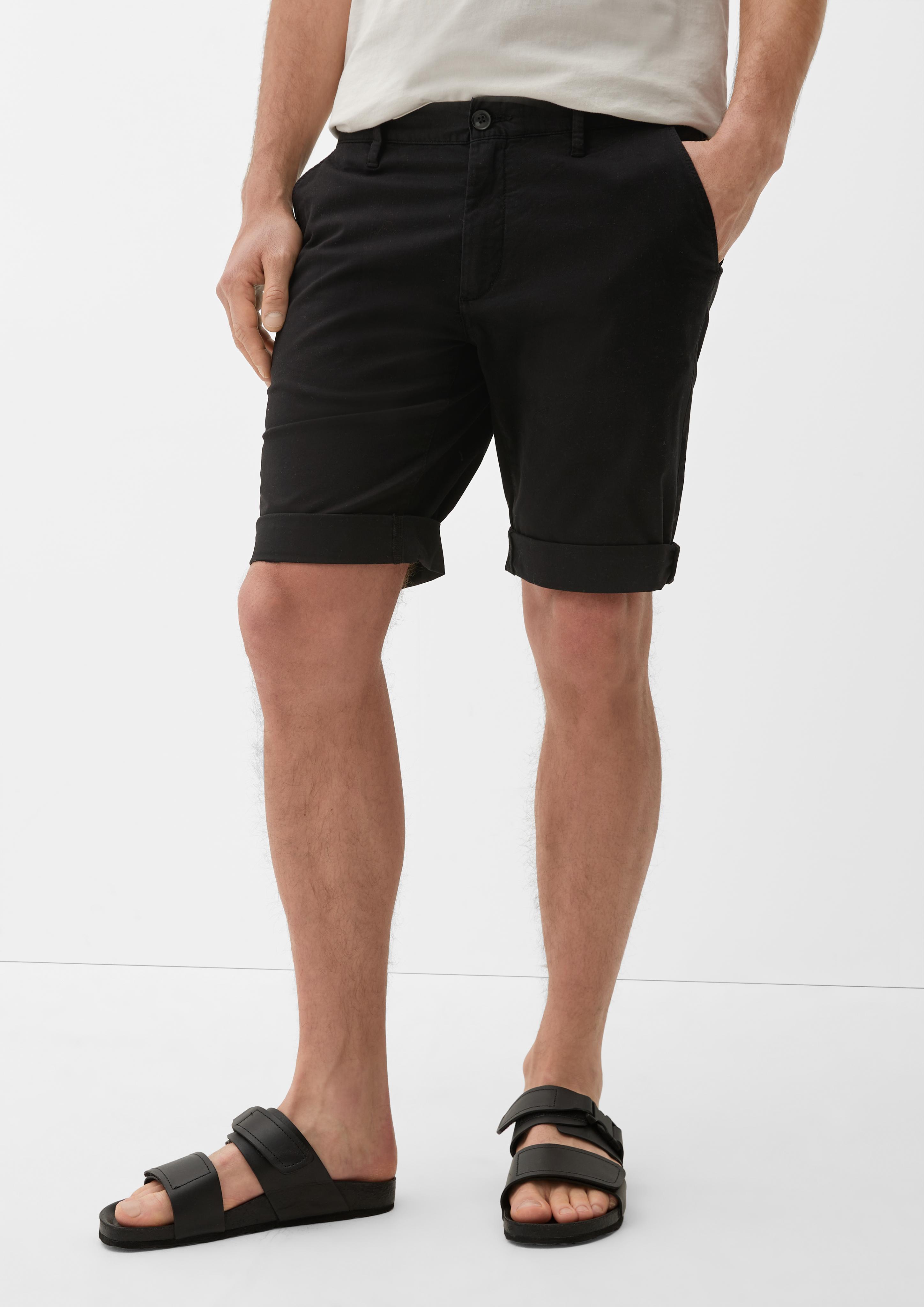Slim: Bermuda aus Baumwollstretch  2128971-9999