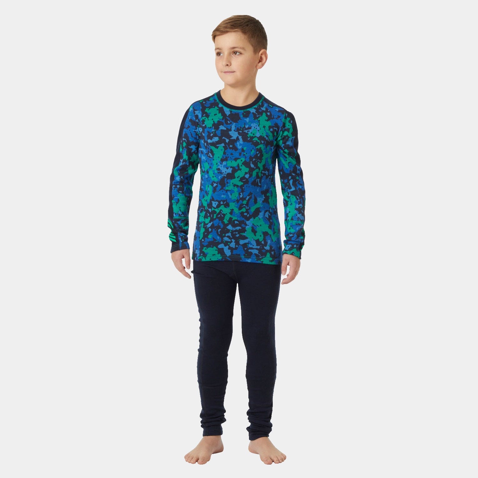 Juniors' Graphic LIFA® Merino Base Layer Set