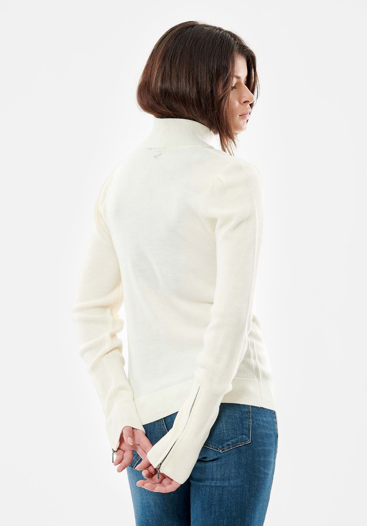 LIZON  Pull écru femme