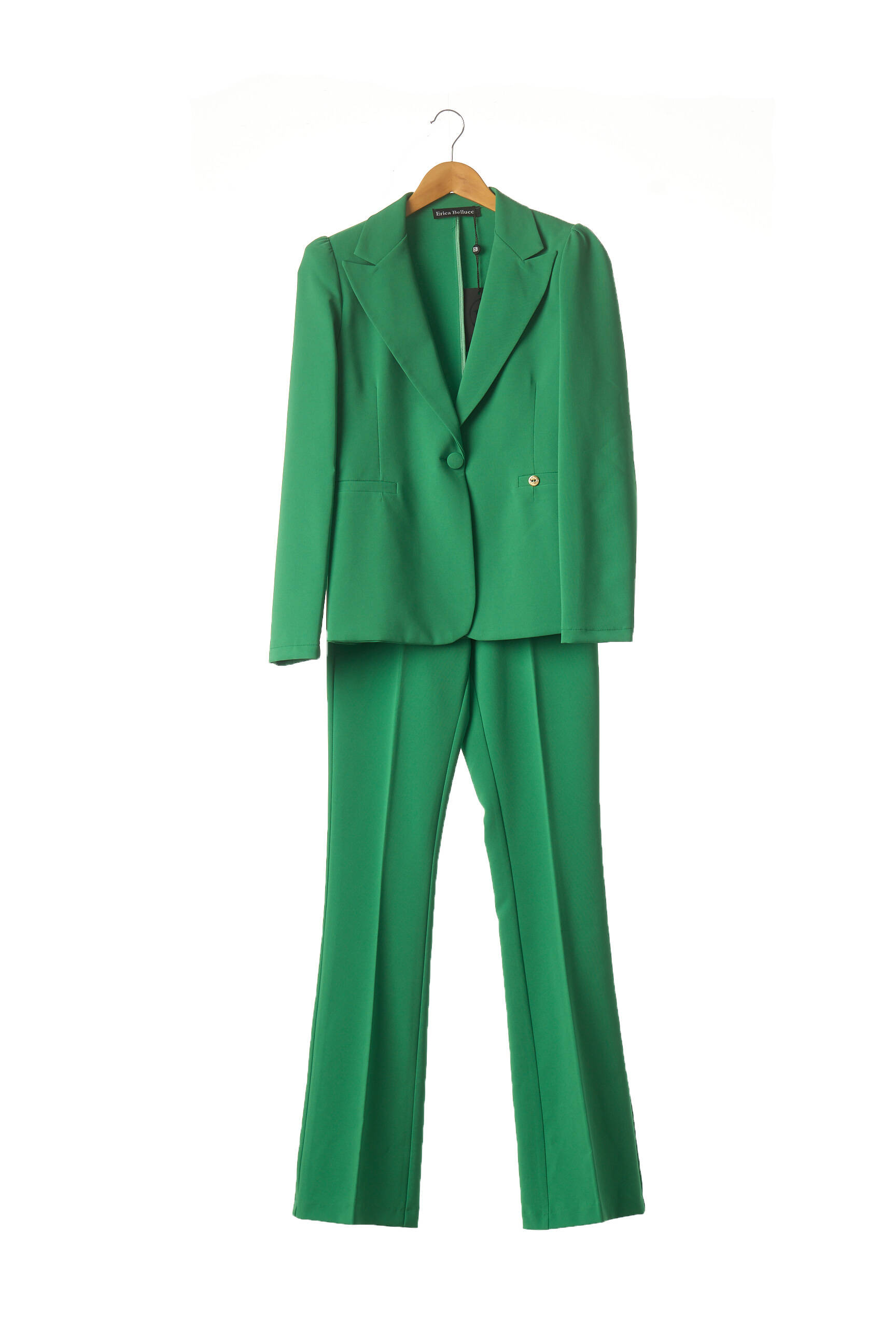 Erica Bellucci Ensembles Pantalon Femme couleur vert