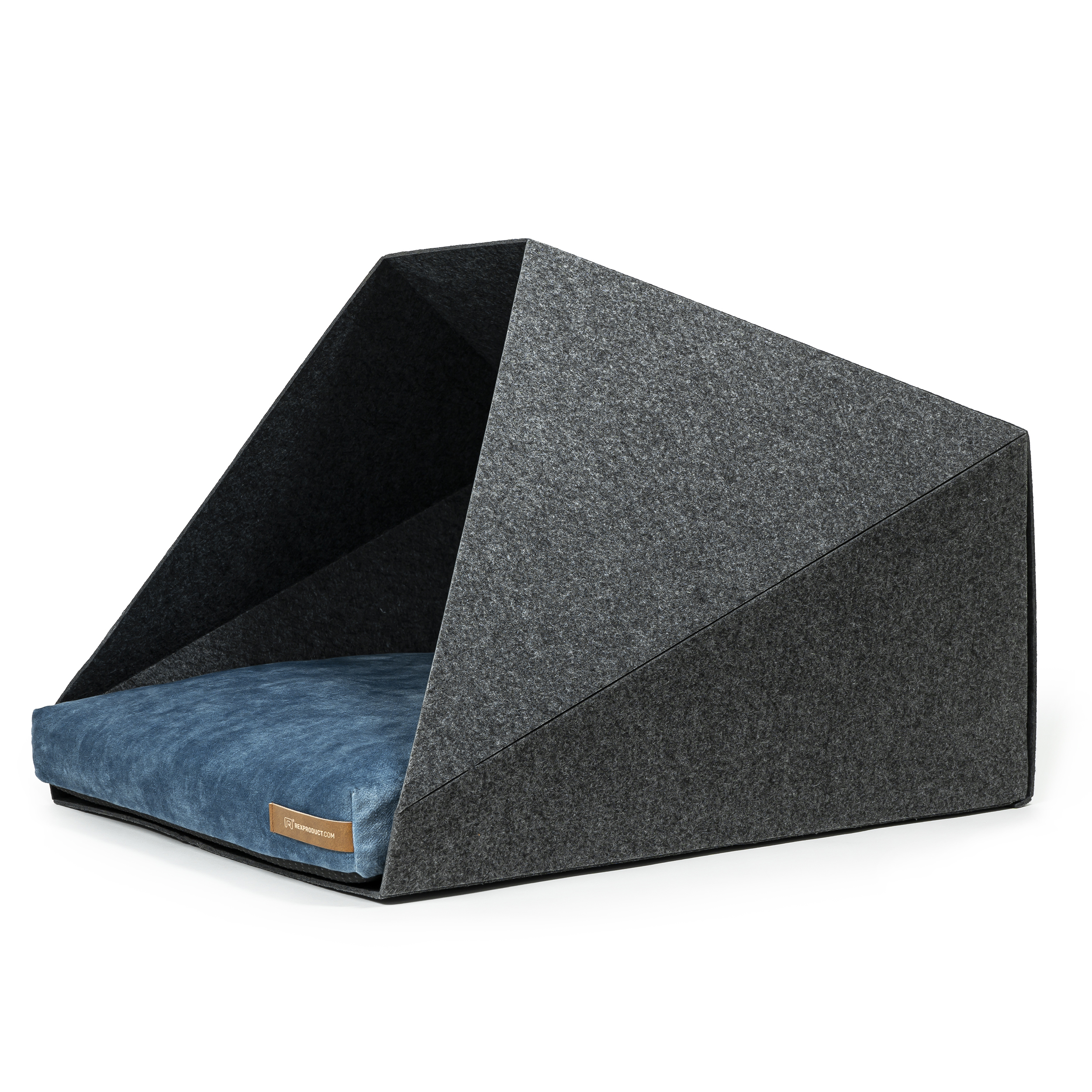 Rexproduct Hundehöhlen Rexproduct Home PetPocket dunkelgrau blau