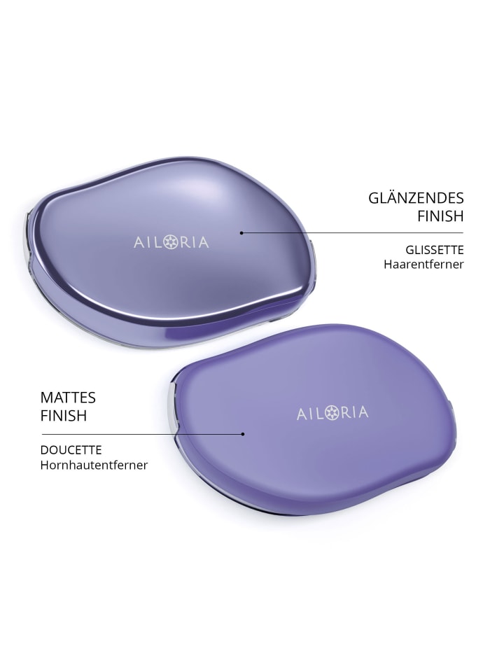Ailoria GLIDE & GLOW COLLECTION Haar- & Hornhautentferner in lila günstig kaufen onesize