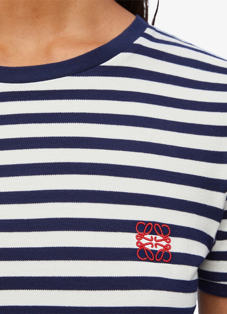 LOEWE  T-shirt met streepprint