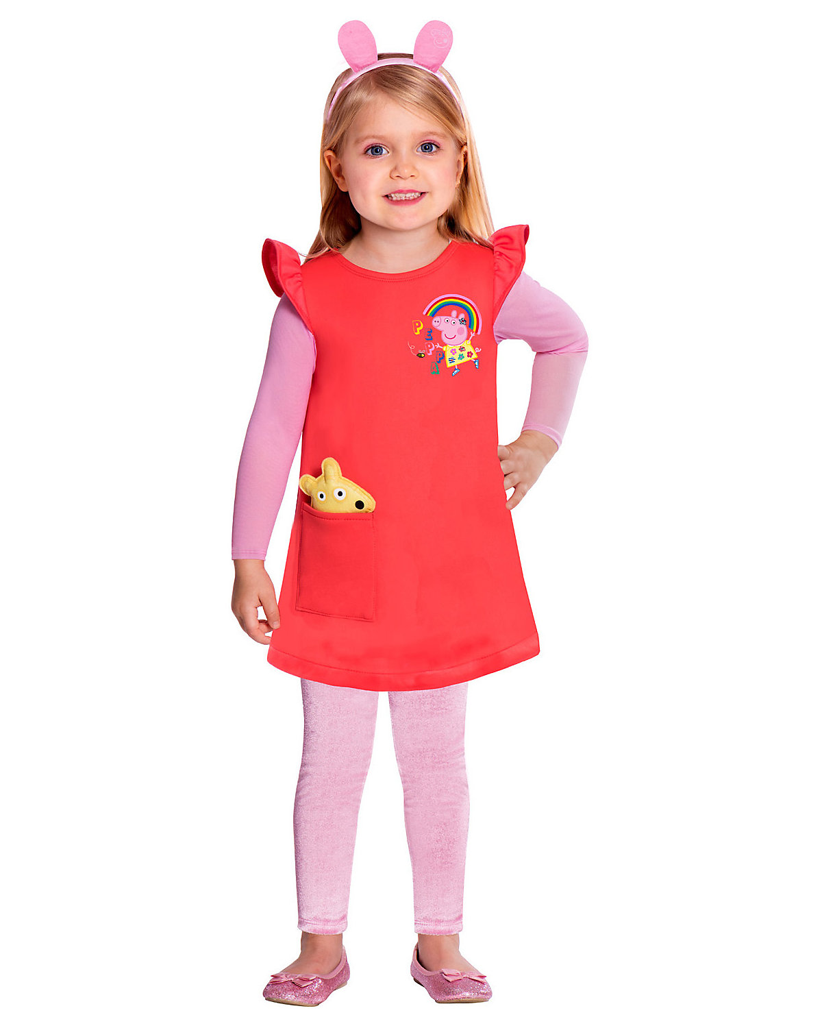 Kinderkostüm Peppa Dress 4-6 Jahre