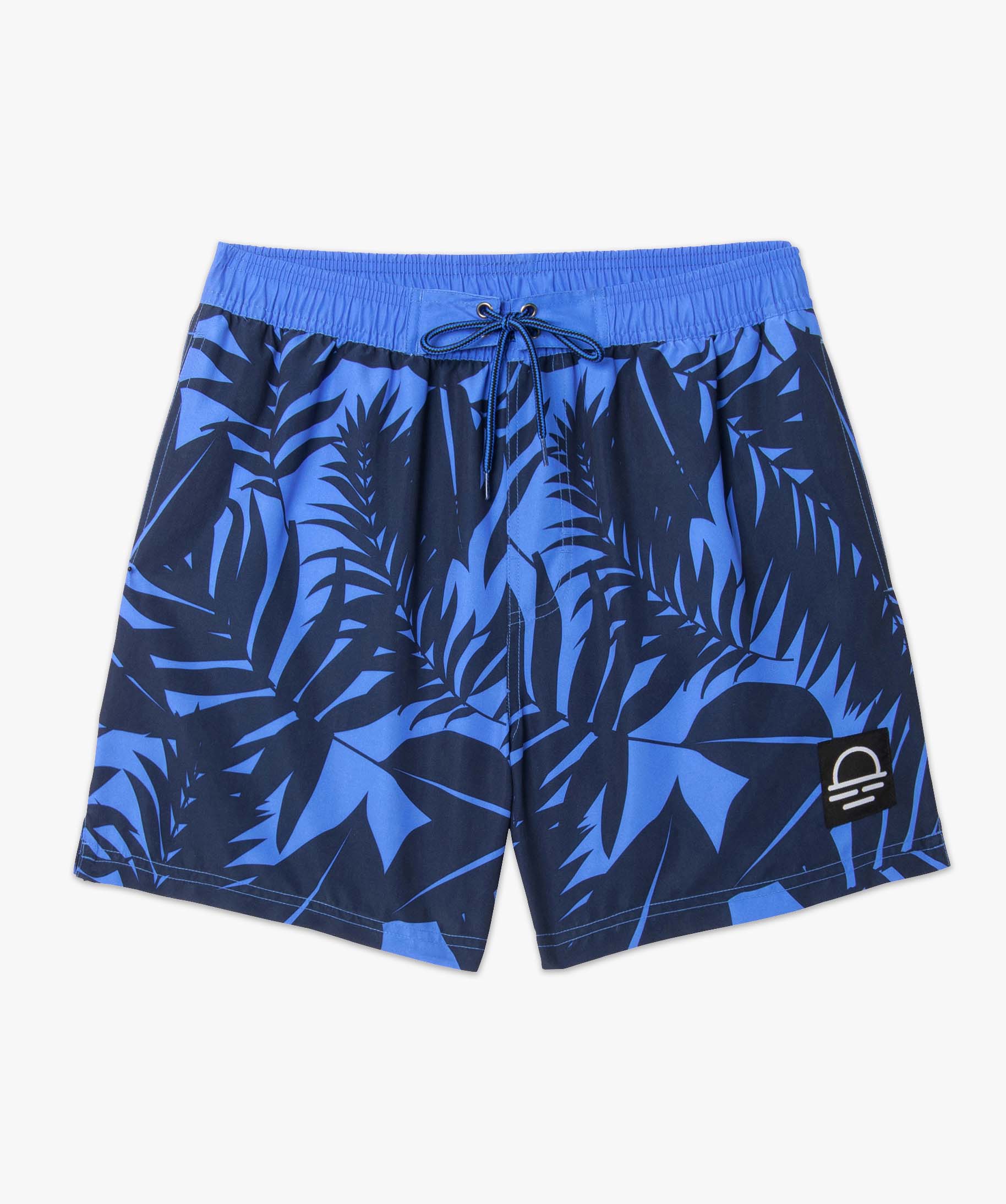 Short de bain homme à motifs feuillages imprime | GEMO