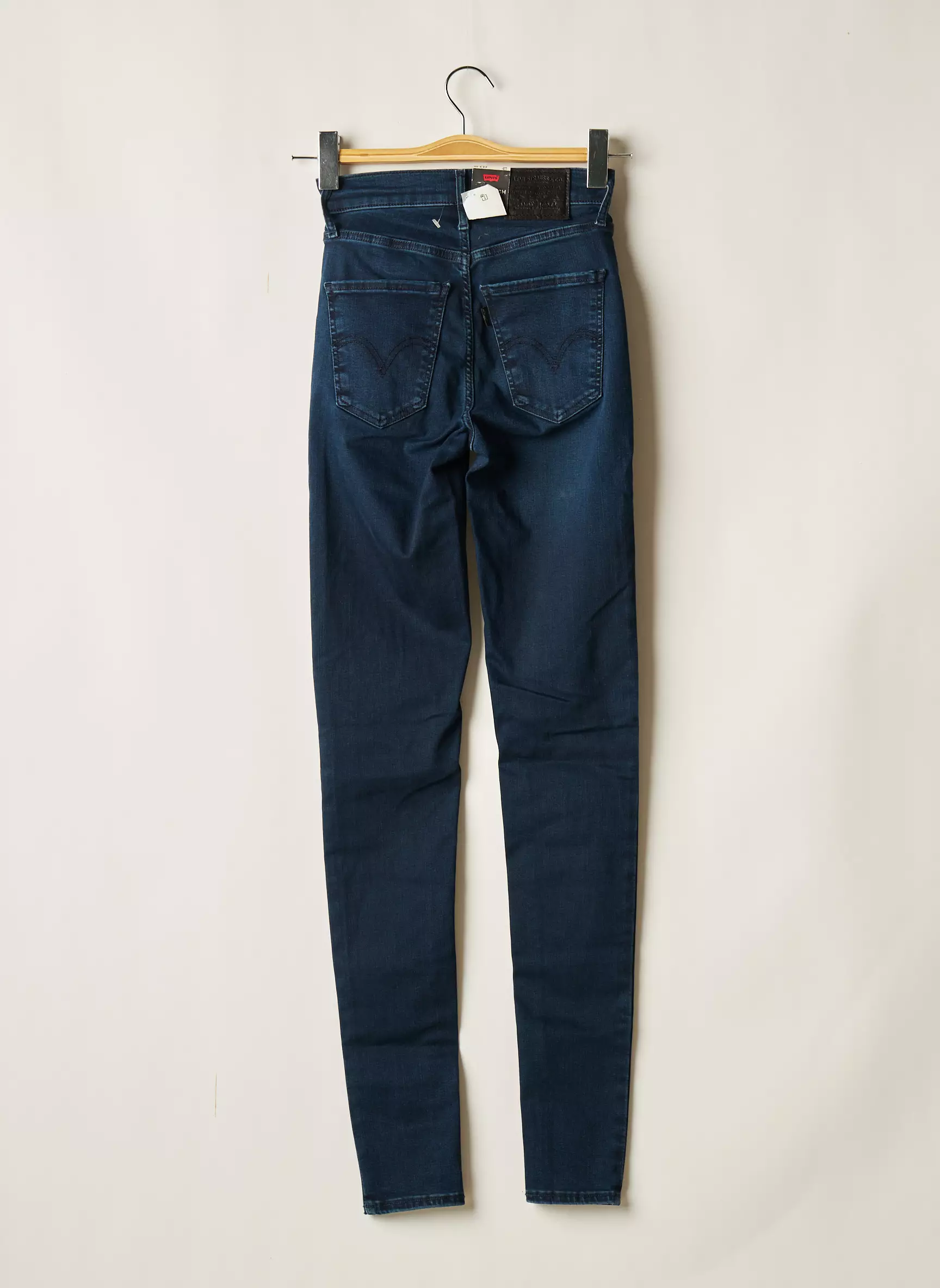 Levis Jeans Skinny Femme couleur bleu