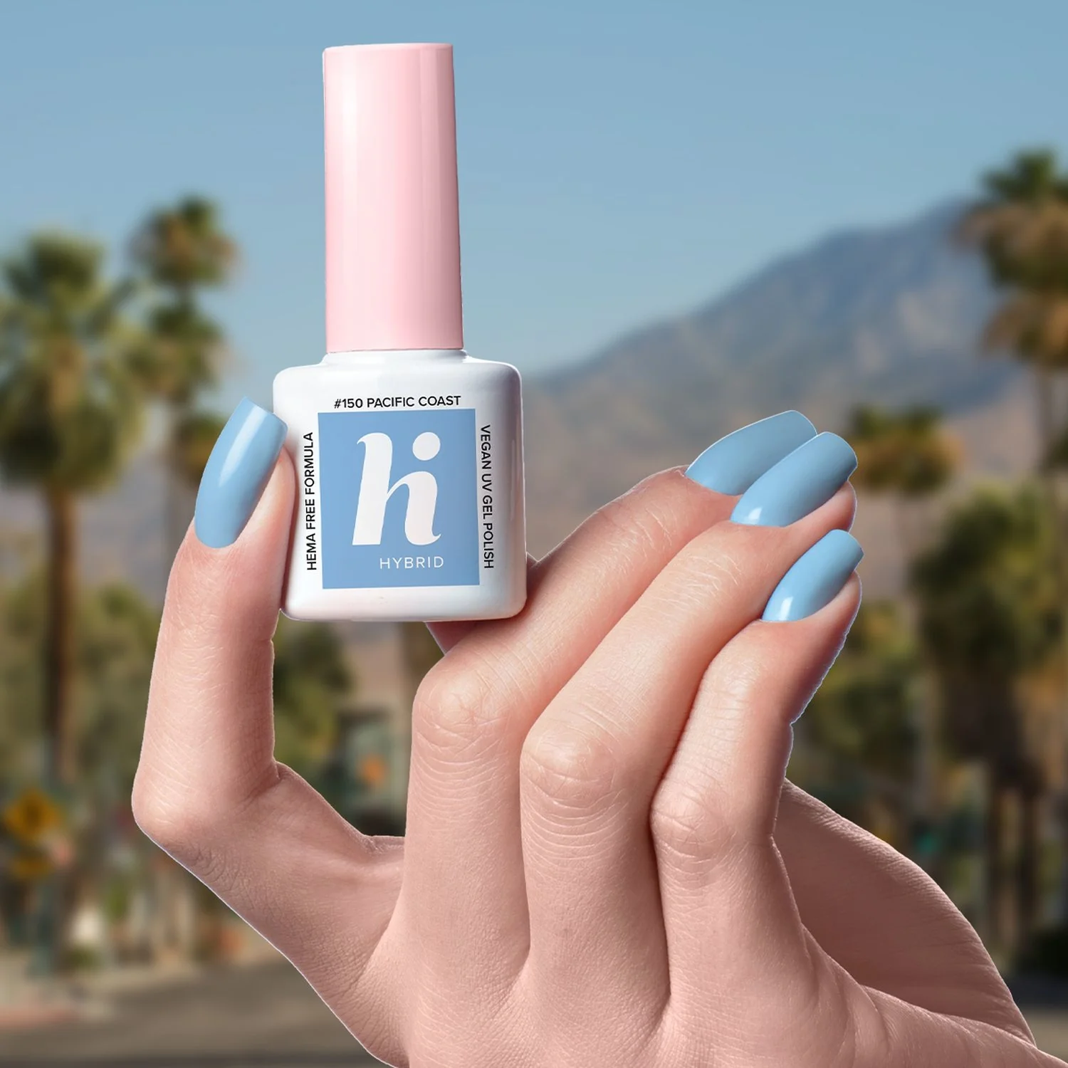 Palm Springs UV gel lak - polutrajni lak za nokte - lak za nokte s efektom gela