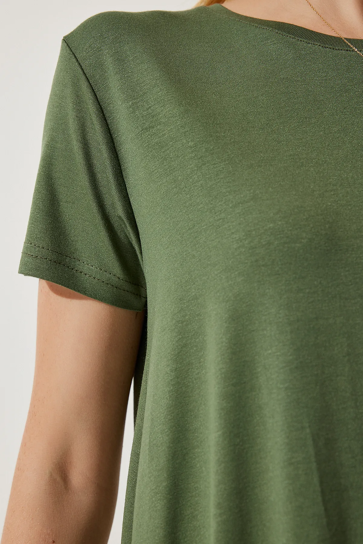 Happiness İstanbul  Tunika - Khaki - Regular Fit