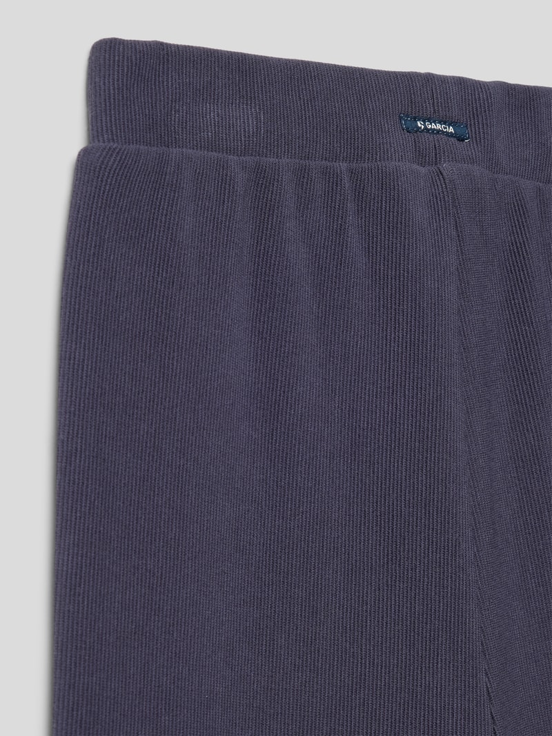 Flared Schlupfhose mit in blau