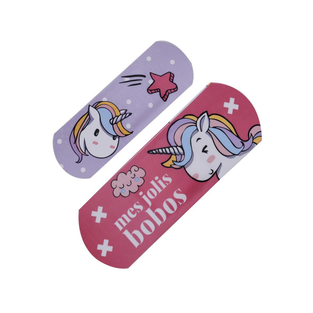 takecare Boite en métal de 24 pansements Licorne Pansements