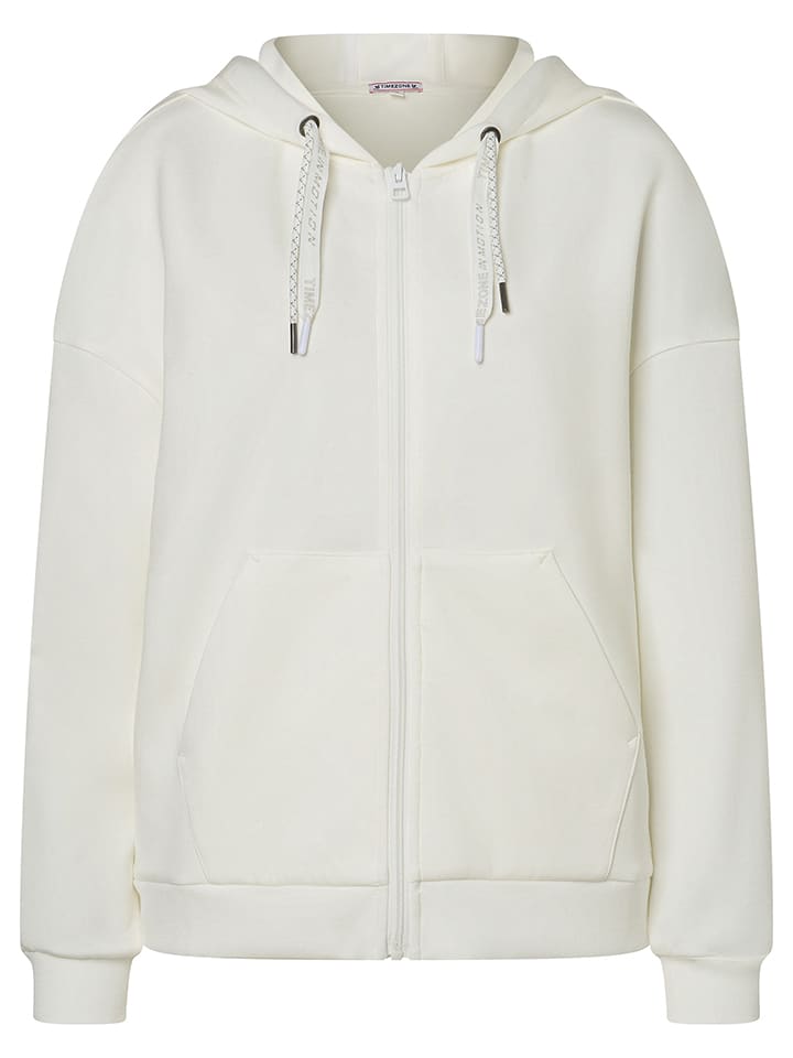 Timezone Sweatjacke in Weiß günstig kaufen
