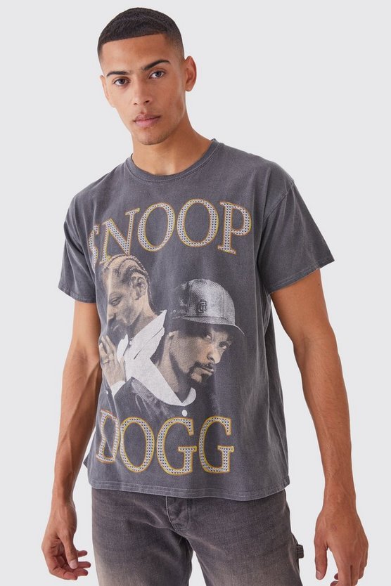 Oversize T-Shirt mit lizenziertem Snoop Dog Print