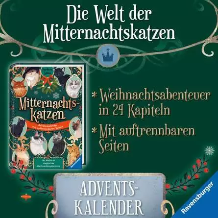 Malen nach Zahlen: Mitternachtskatzen