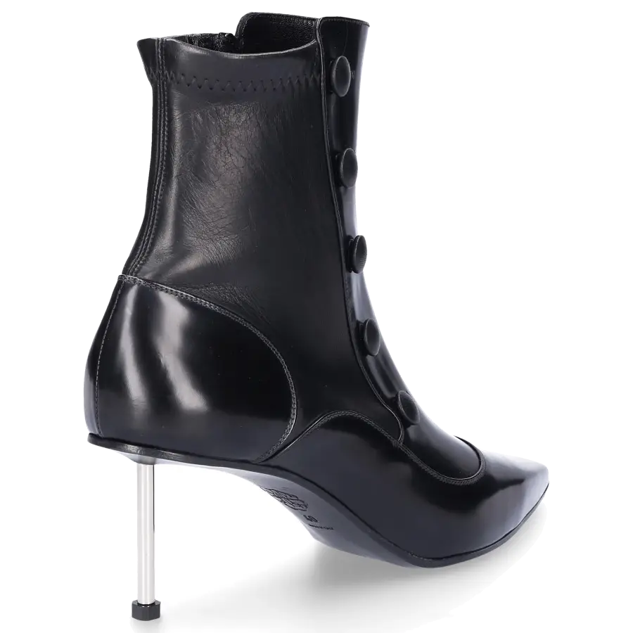 Alexander McQueen - Stiefeletten WHV73 Kalbsleder - schwarz