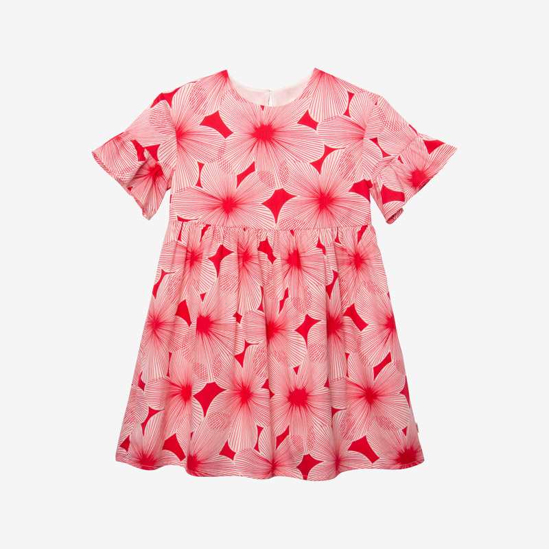 Robe fille pivoine rose Catimini