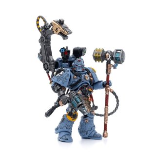 Warhammer 40k Actionfigur 1/18 Space Wolves Iron Priest Jorin Fellhammer 12 cm