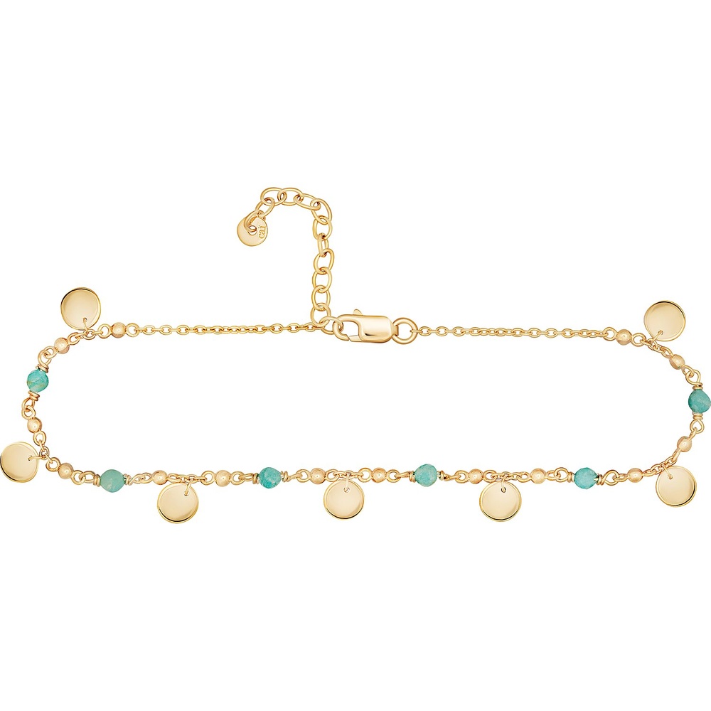 caï Bracelet cheville 925 Argent Bracelet