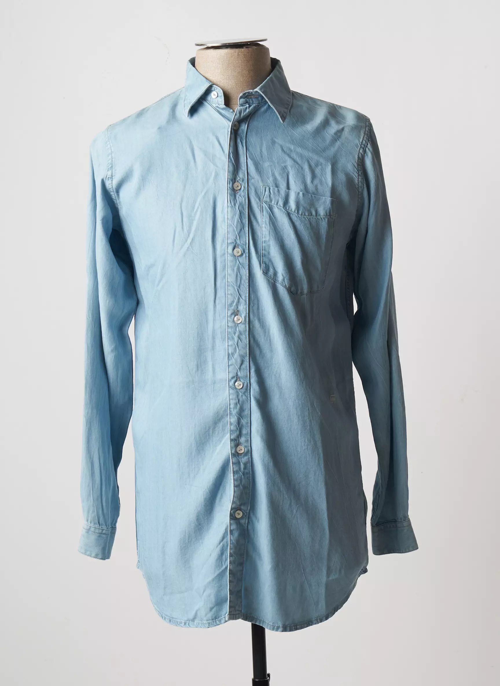 G Star Manches Longues Homme couleur bleu