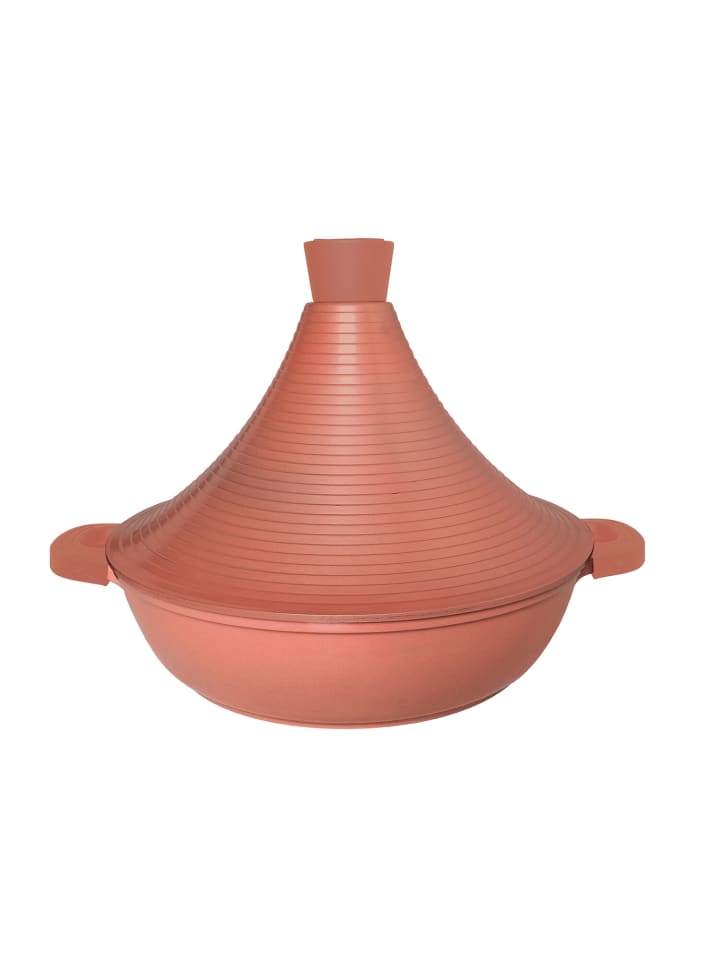 Cheffinger Aluguss Tajine Tagine Ø28cm Induktion Silikongriffe Gartopf in Hellbraun günstig kaufen onesize